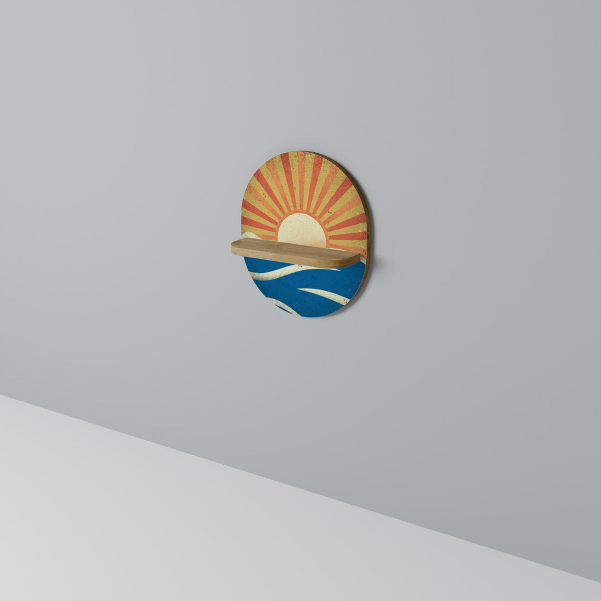 SUNNY SLIDE Art Shelf