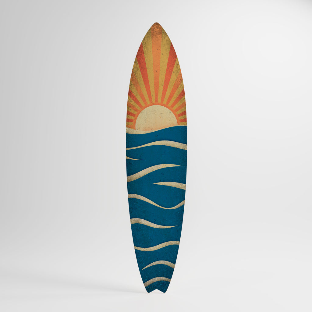 SUNNY SLIDE Surfboard Decorative Panel