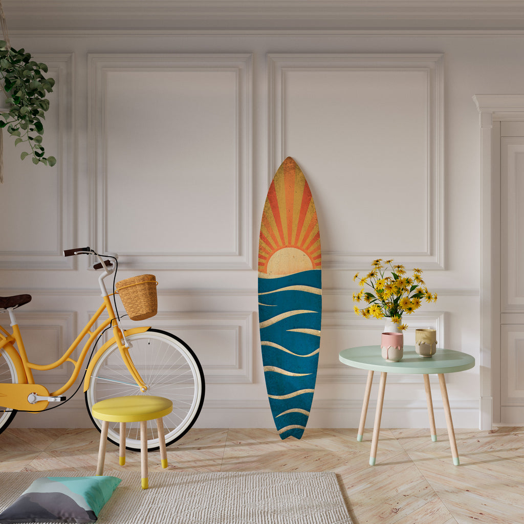 SUNNY SLIDE Surfboard Decorative Panel