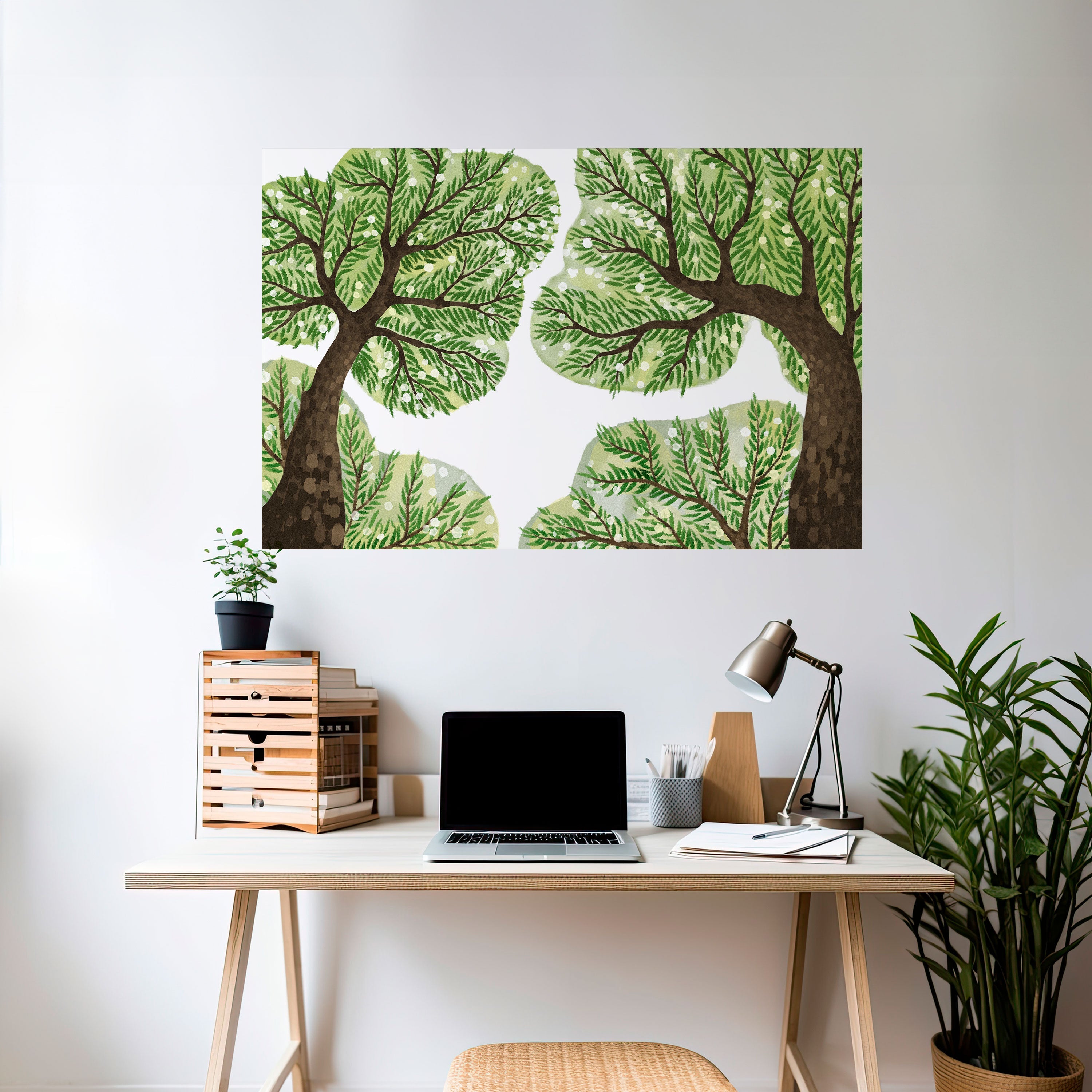 Affiche horizontale autocollante WILDERNESS DASH