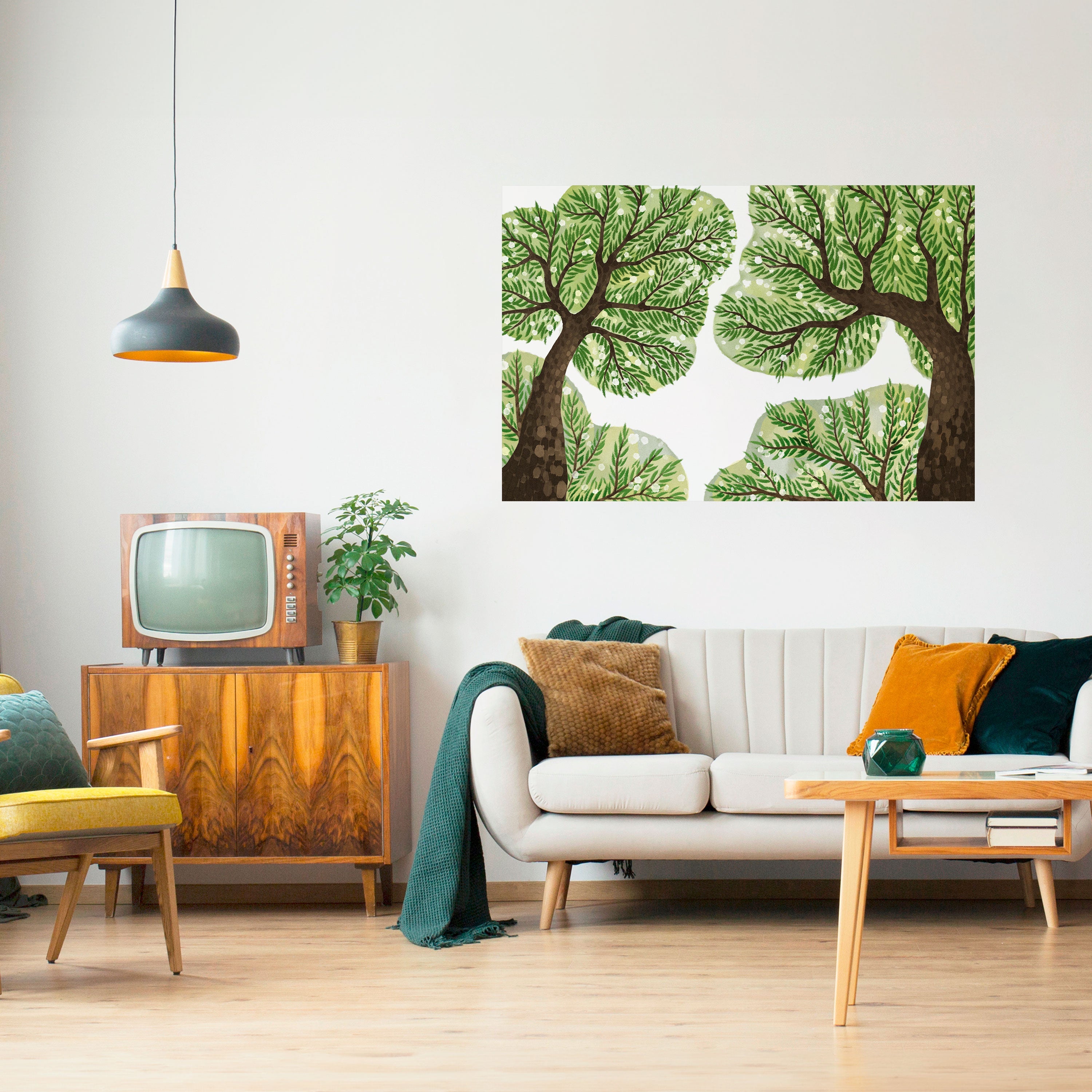 Affiche horizontale autocollante WILDERNESS DASH