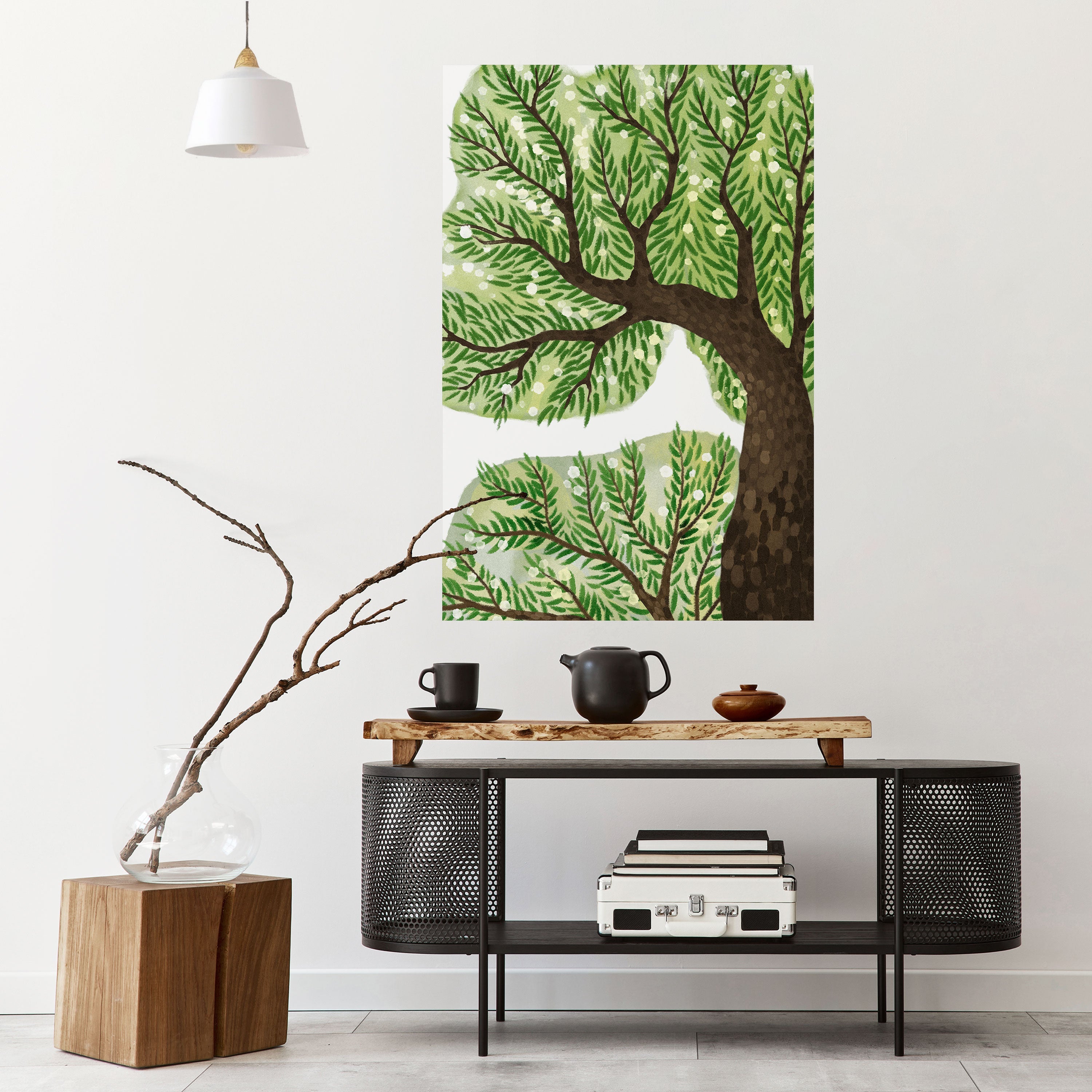 Affiche verticale autocollante WILDERNESS DASH