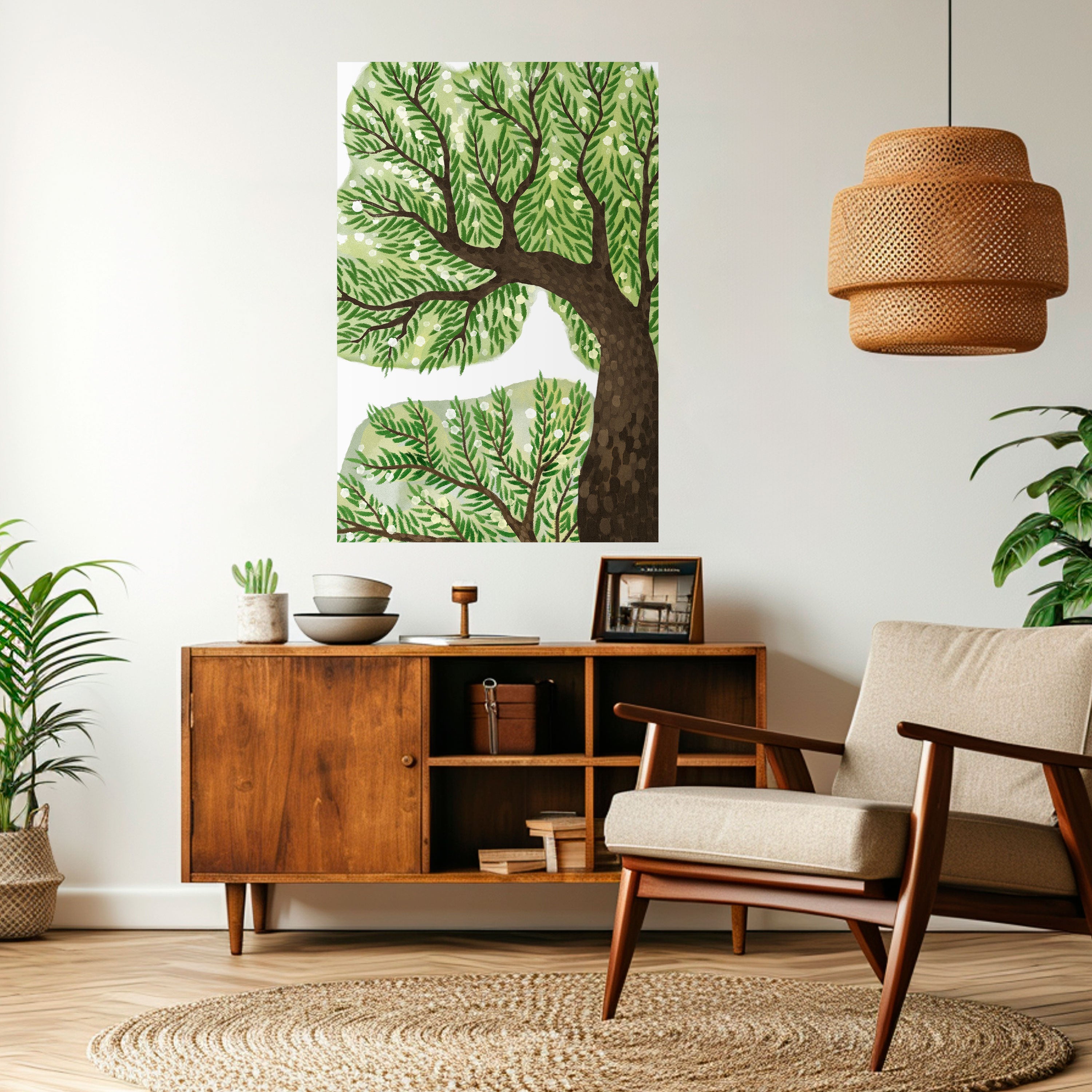 Affiche verticale autocollante WILDERNESS DASH