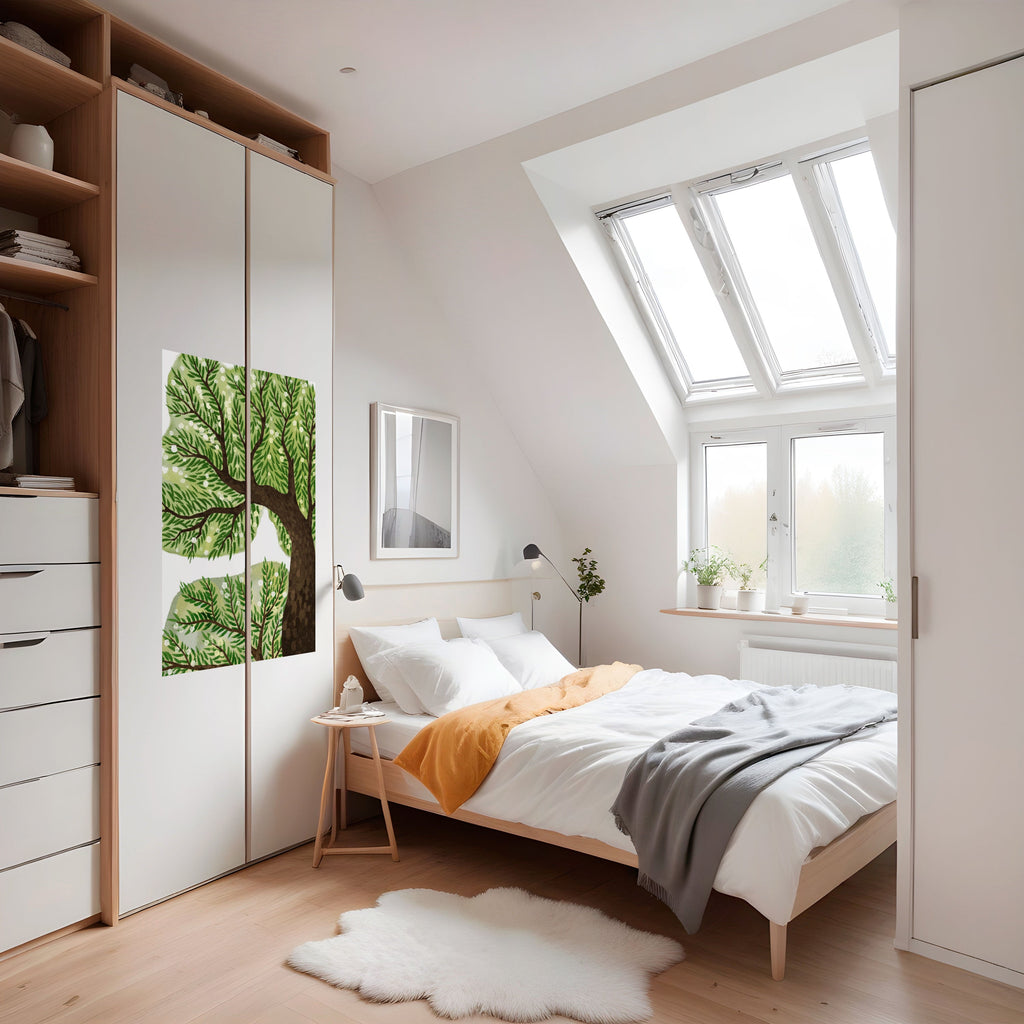 Affiche verticale autocollante WILDERNESS DASH