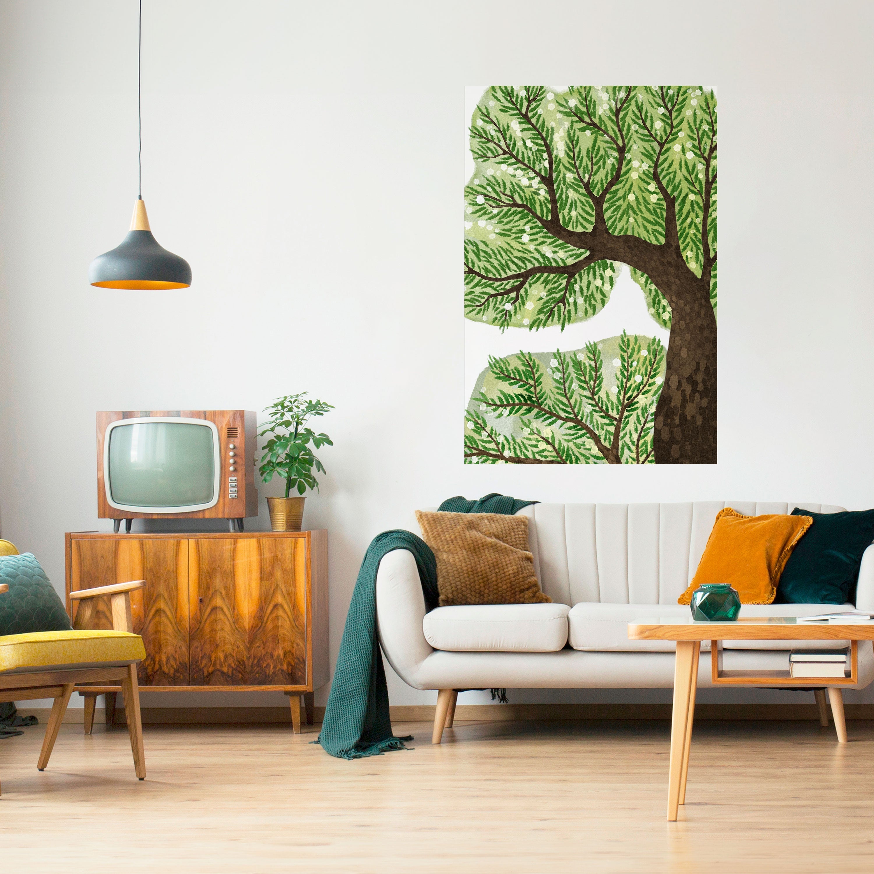 Affiche verticale autocollante WILDERNESS DASH