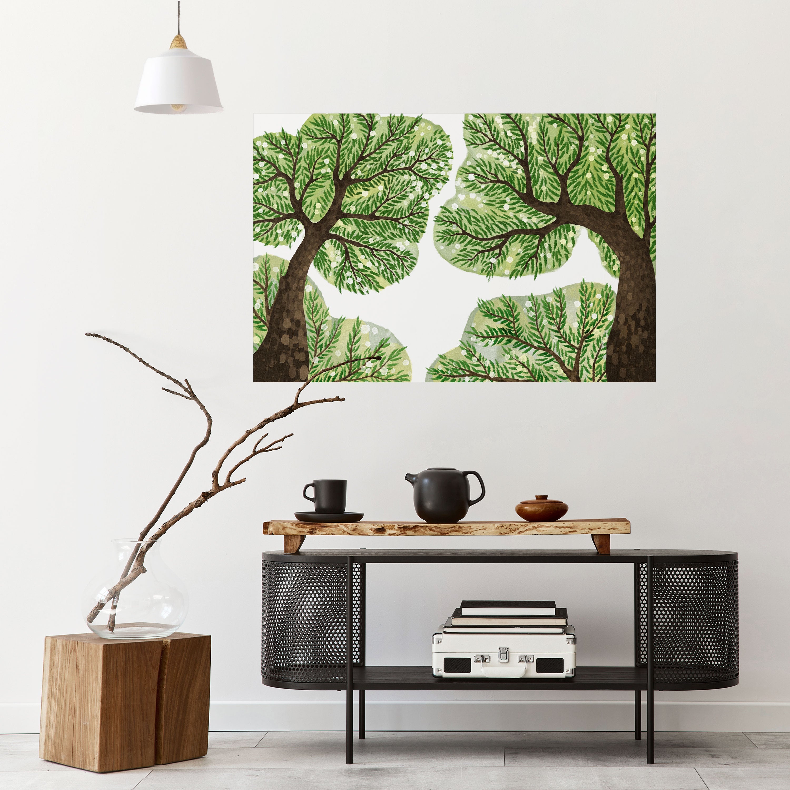 Affiche horizontale autocollante WILDERNESS DASH