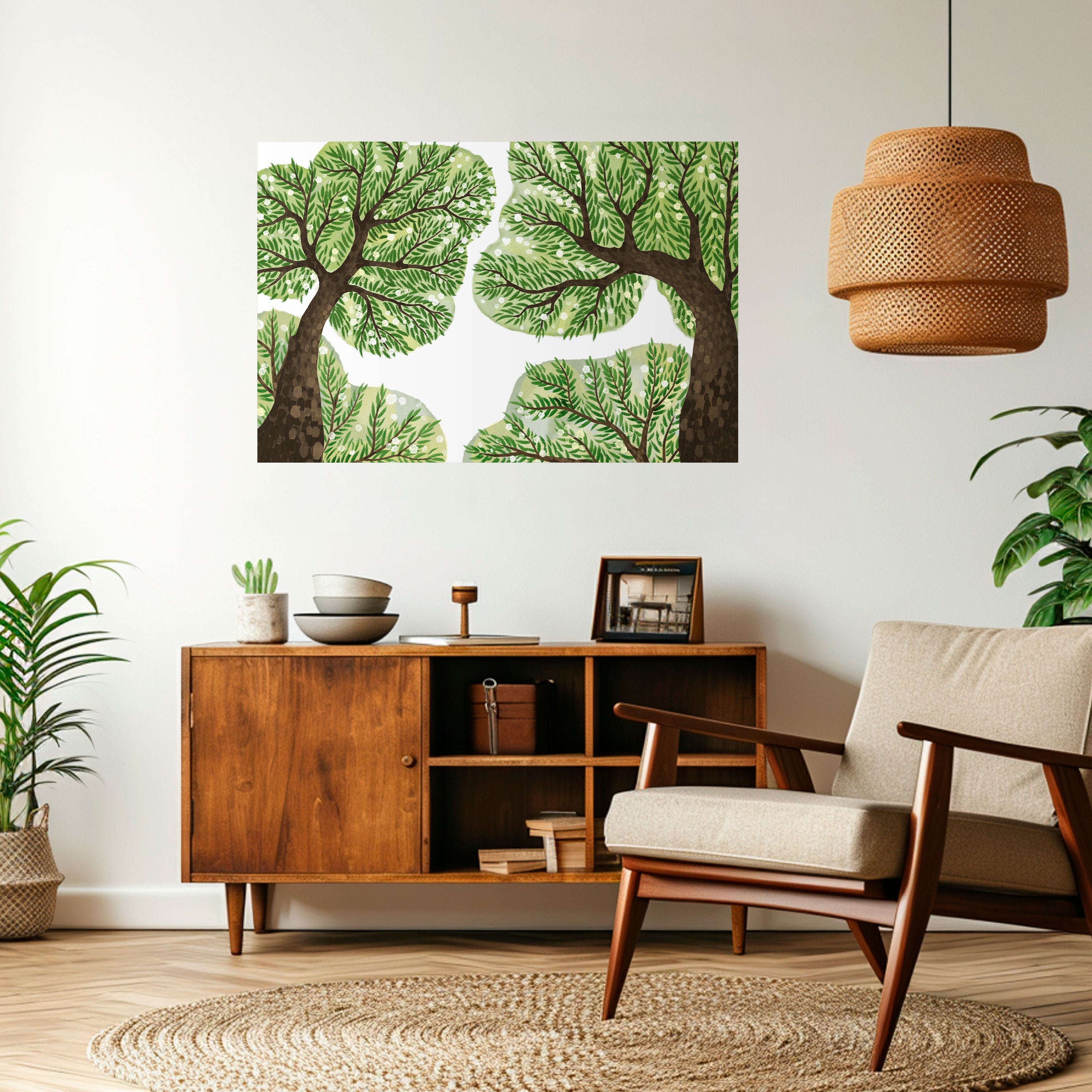 Affiche horizontale autocollante WILDERNESS DASH