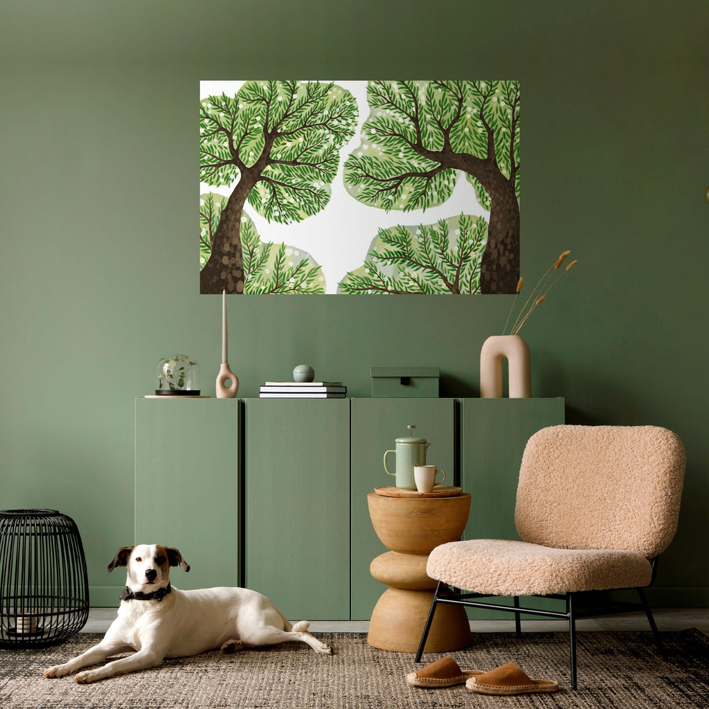 WILDERNESS DASH Peel and Stick Horizontal Poster