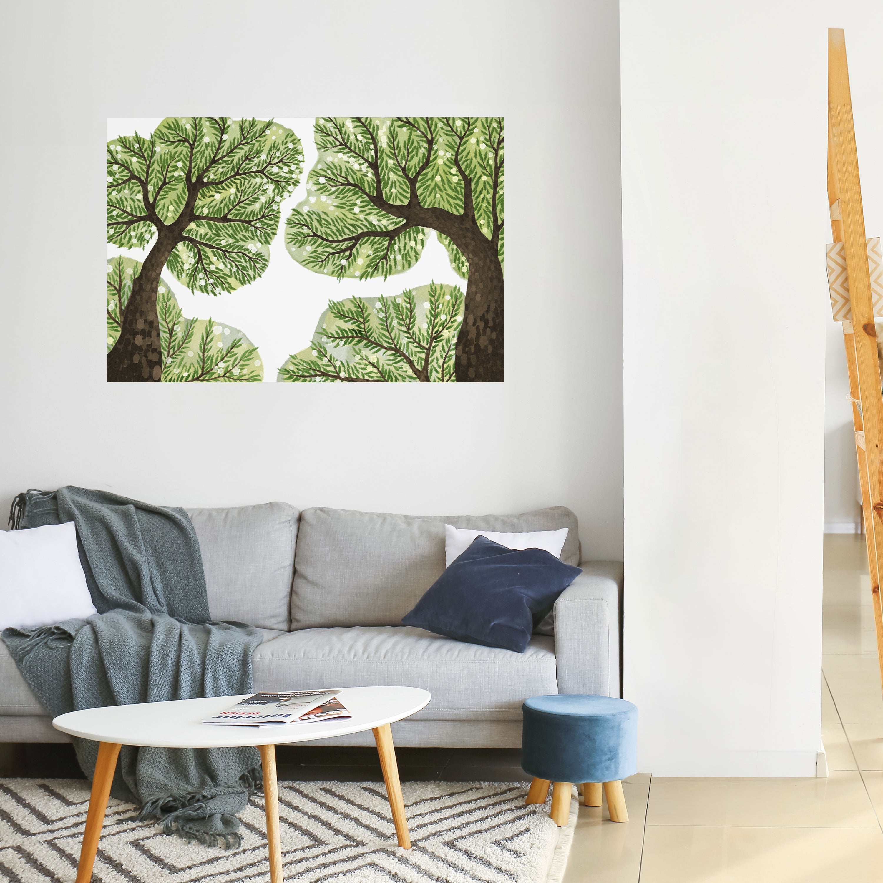 Affiche horizontale autocollante WILDERNESS DASH