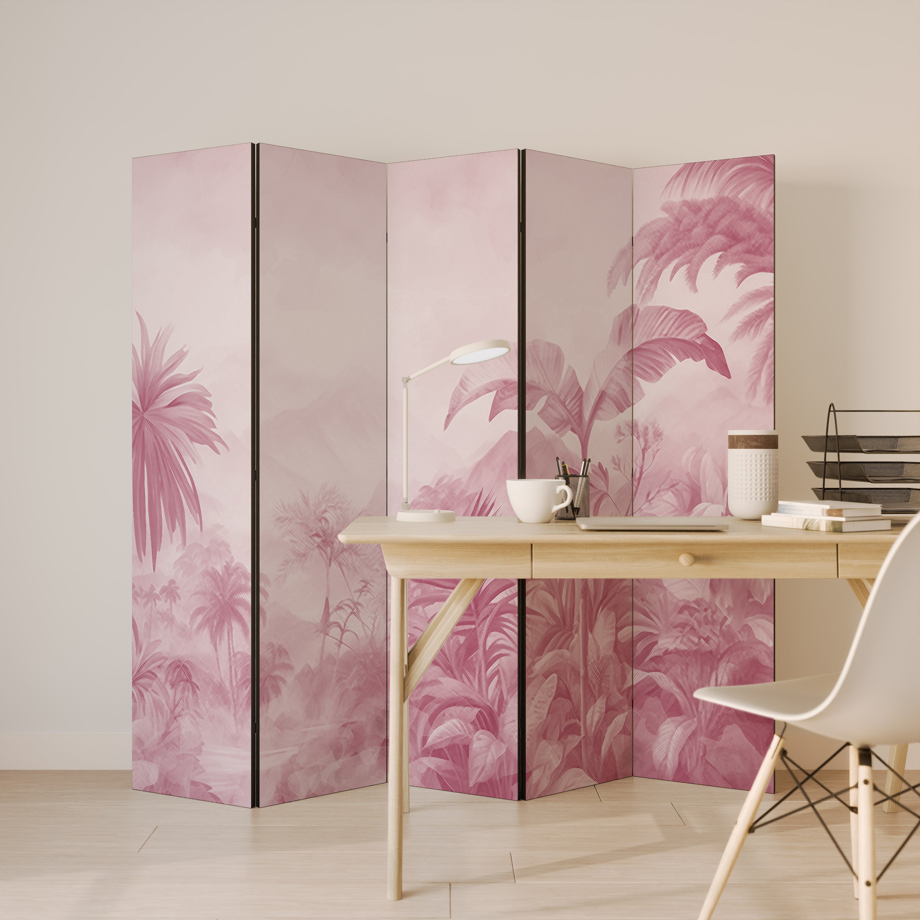 SWEET TROPICS 5-Panel Room Divider