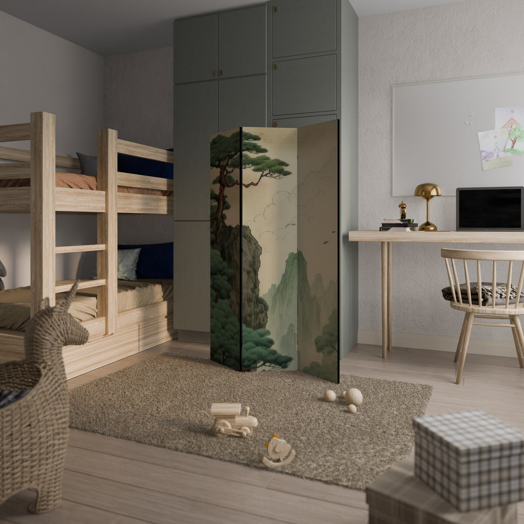 Paravent décoratif à 3 panneaux VERDURE ABYSS