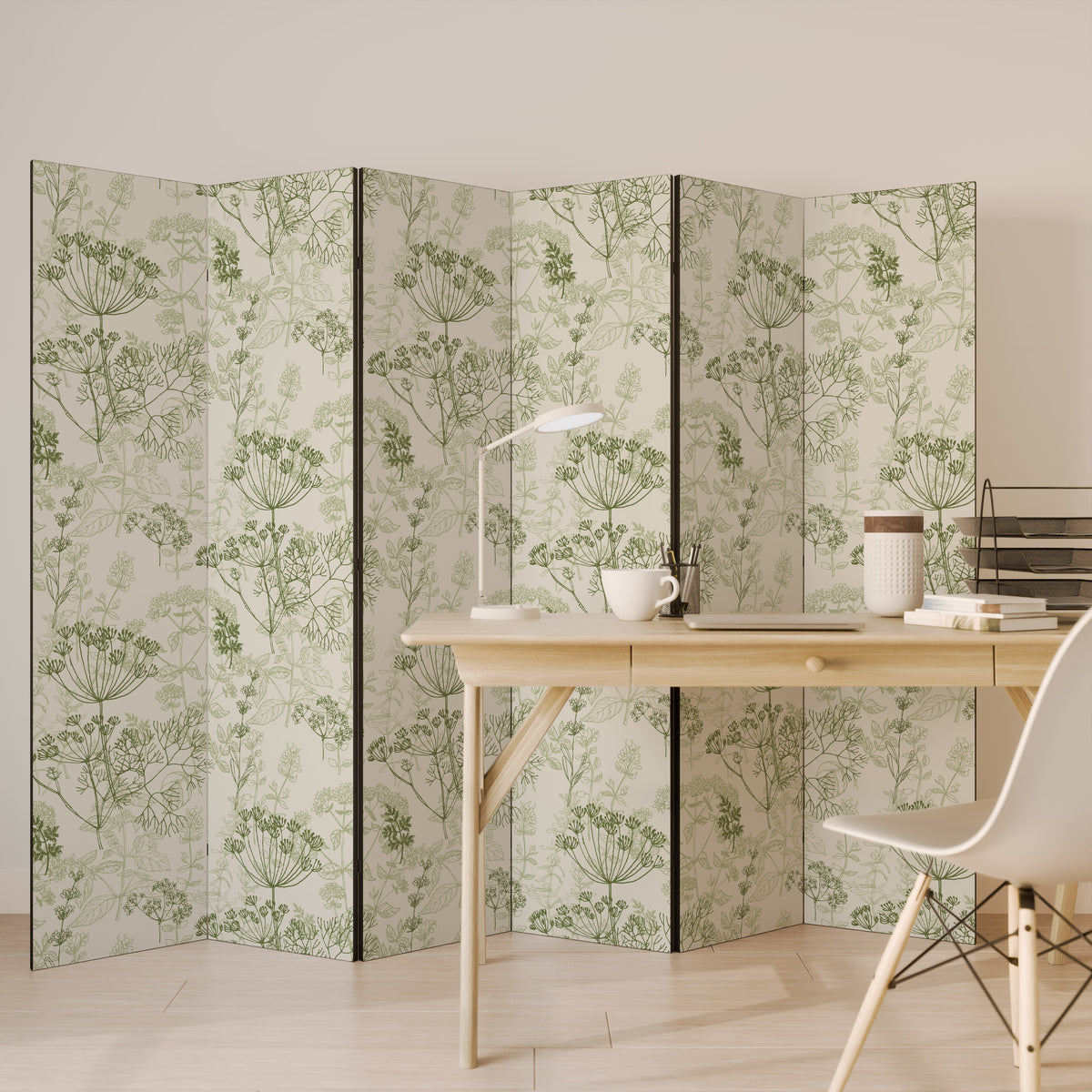FENNEL BALDACHIN 6-Panel Room Divider