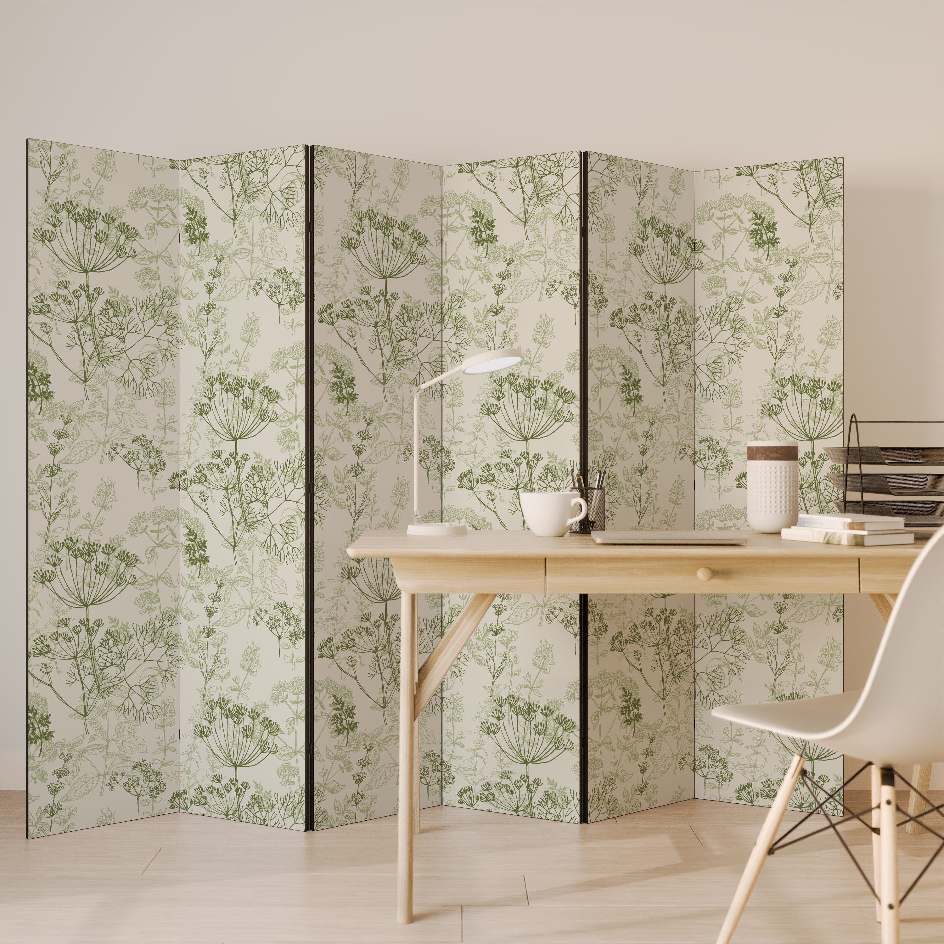 FENNEL BALDACHIN 6-Panel Room Divider