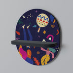 FESTIVE PLEASURES Art Shelf