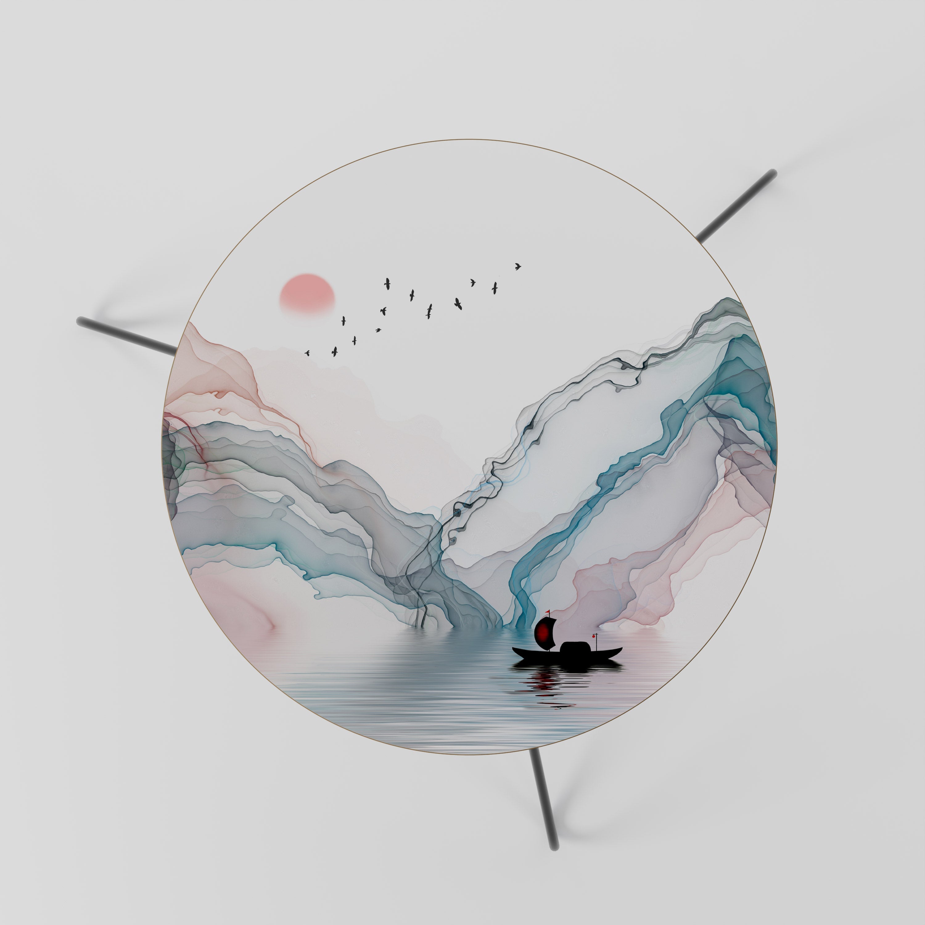 Table basse VELVET CROSSING 60