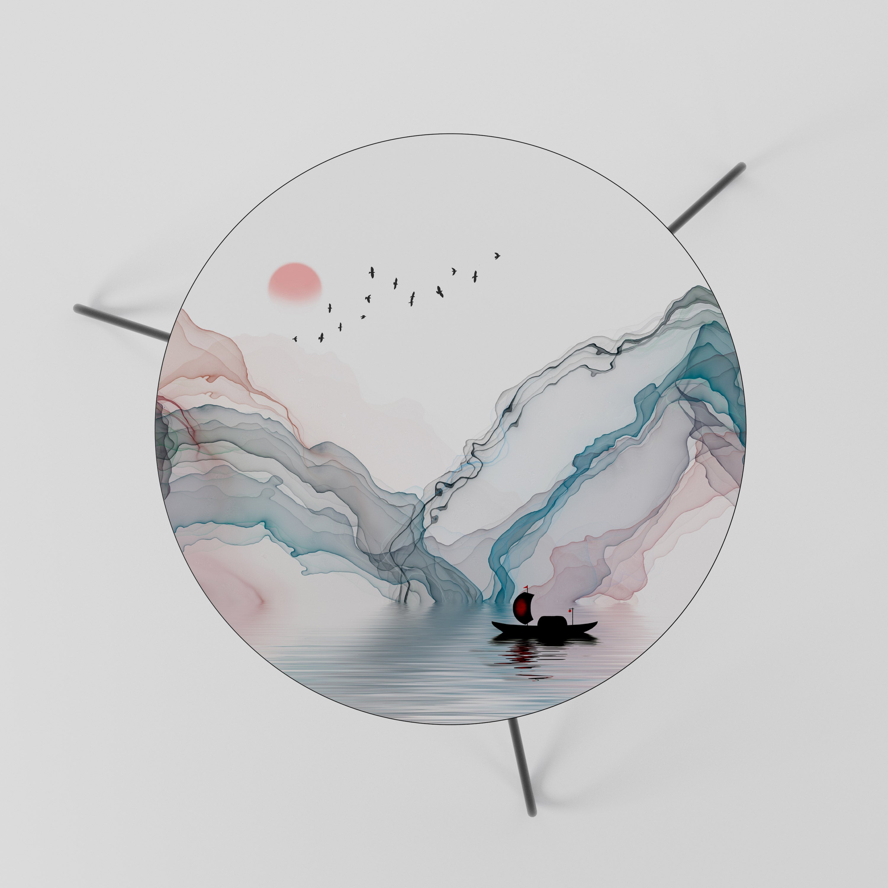 Table basse VELVET CROSSING 60