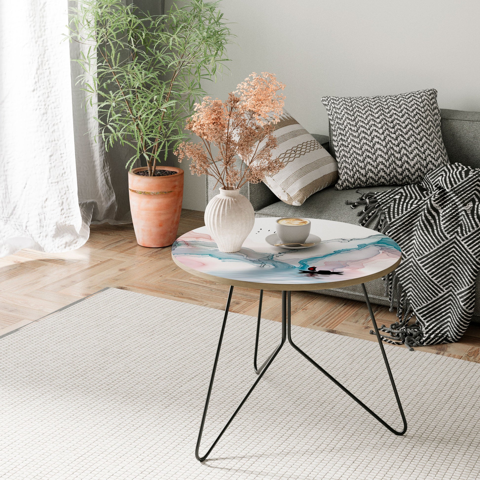 Table basse VELVET CROSSING 69