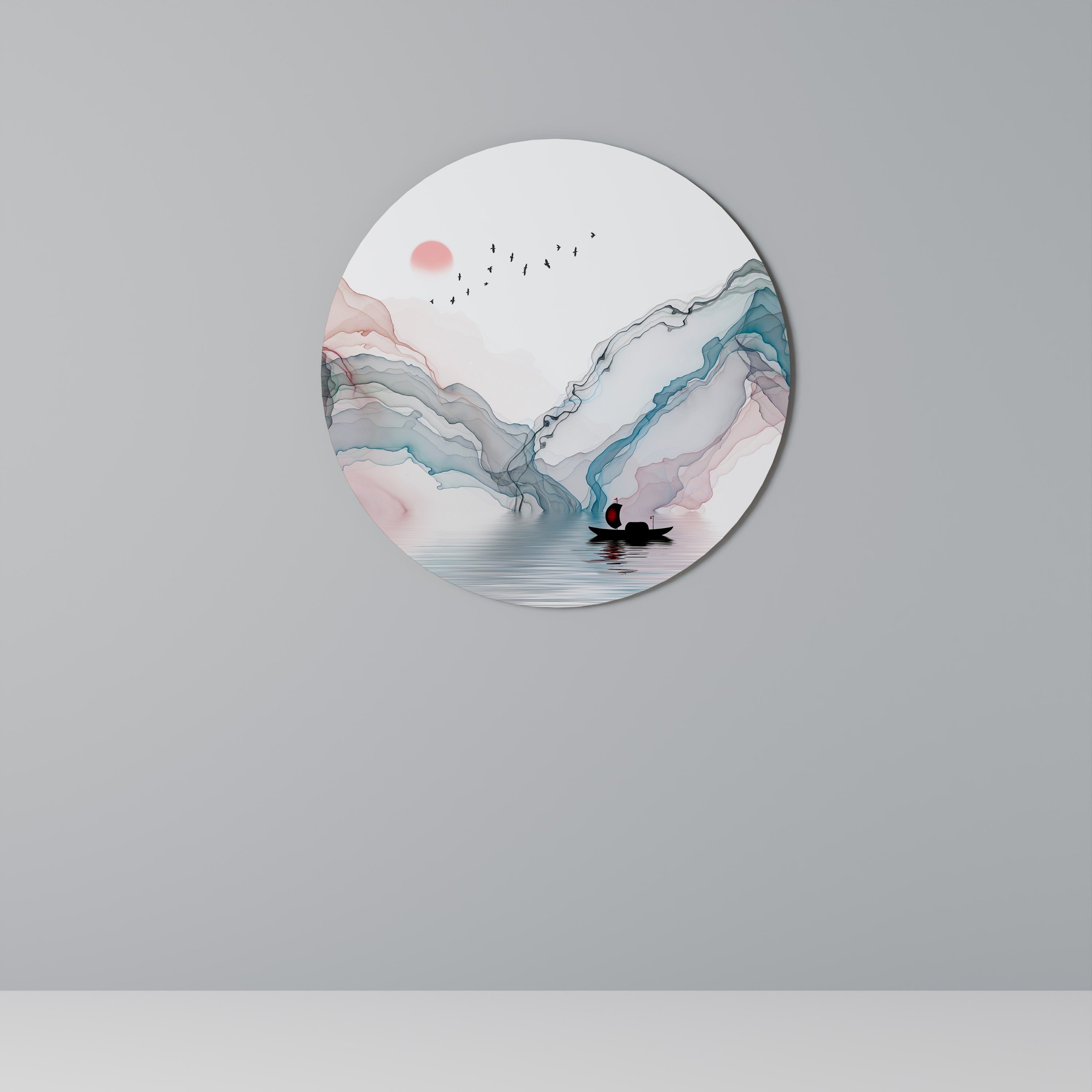 Décoration murale ronde VELVET CROSSING