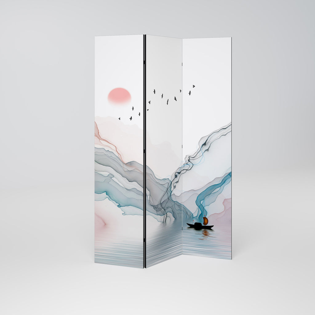 Cloison décorative à 3 panneaux VELVET CROSSING