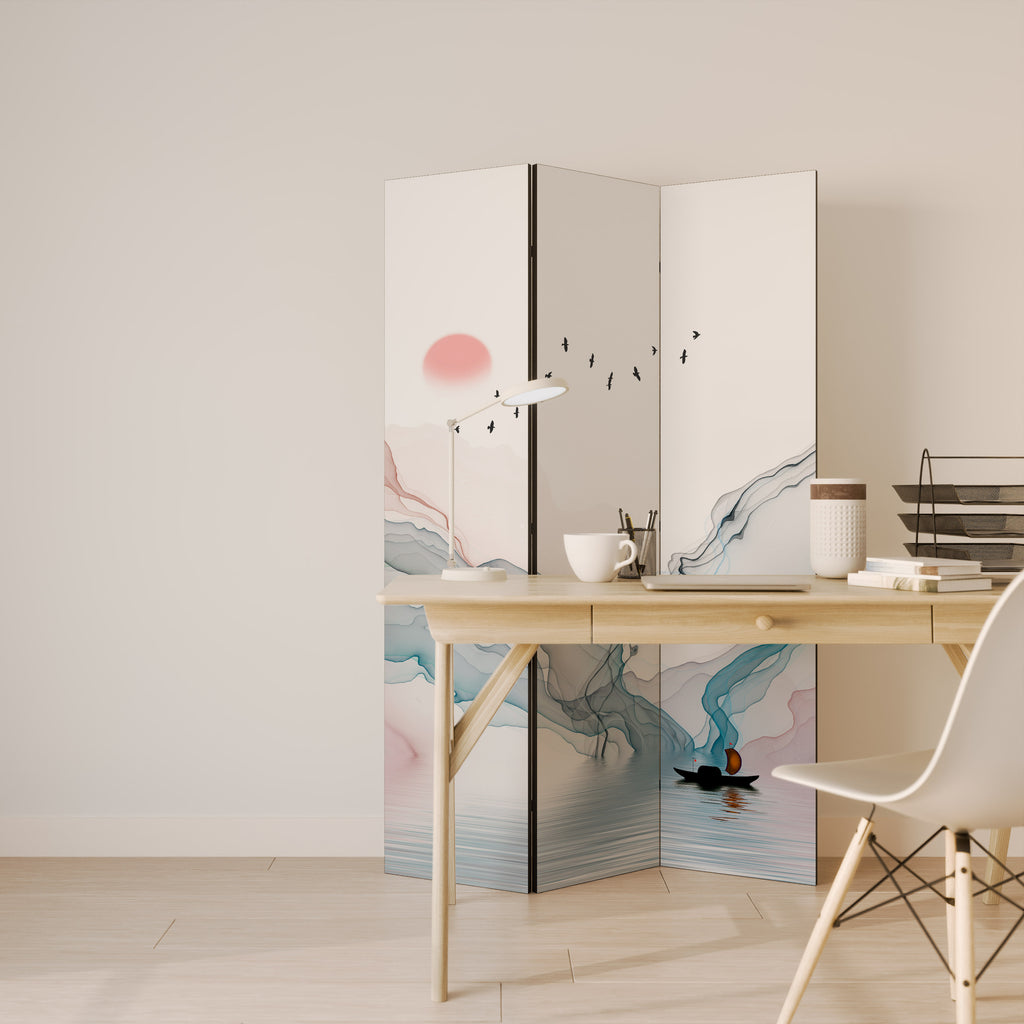 VELVET CROSSING 3-Panel Room Divider