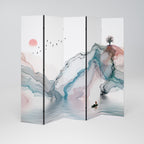 VELVET CROSSING 5-Panel Room Divider