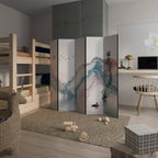 VELVET CROSSING 5-Panel Room Divider