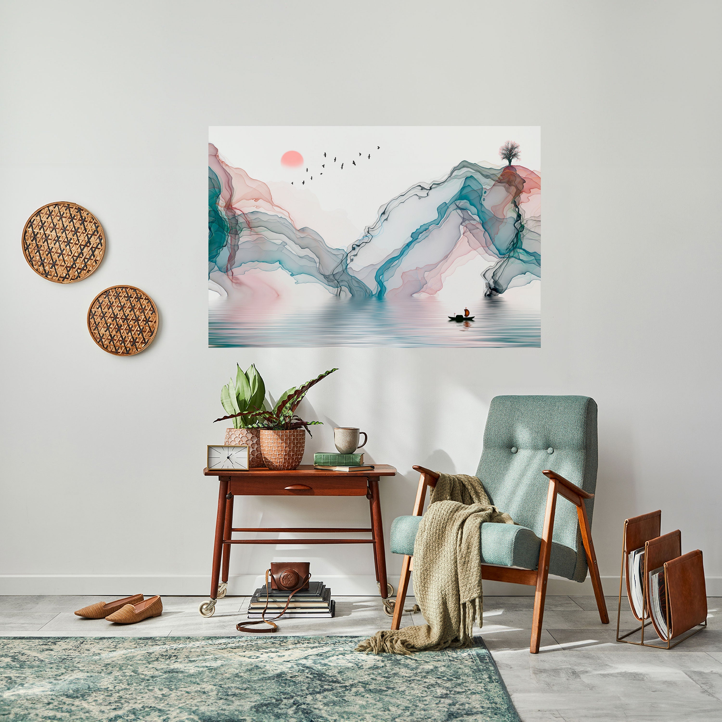 Affiche horizontale autocollante VELVET CROSSING