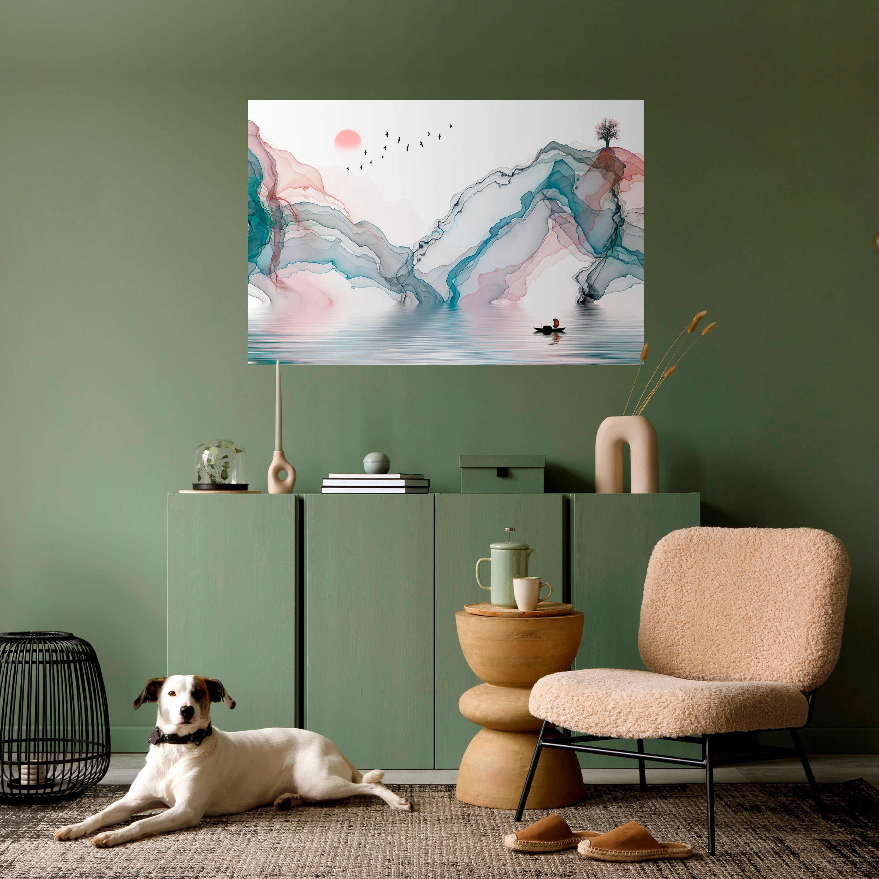 Affiche horizontale autocollante VELVET CROSSING