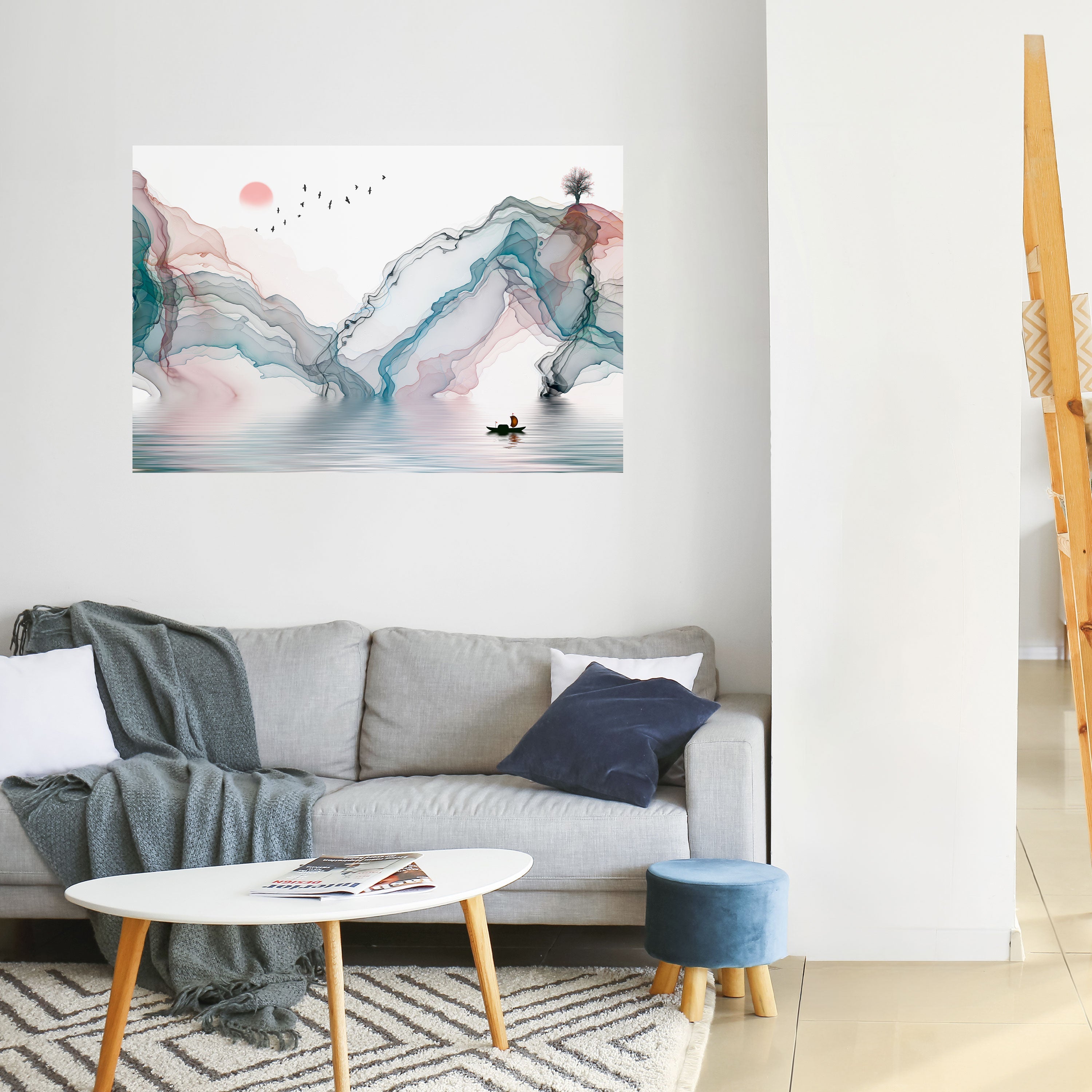 Affiche horizontale autocollante VELVET CROSSING