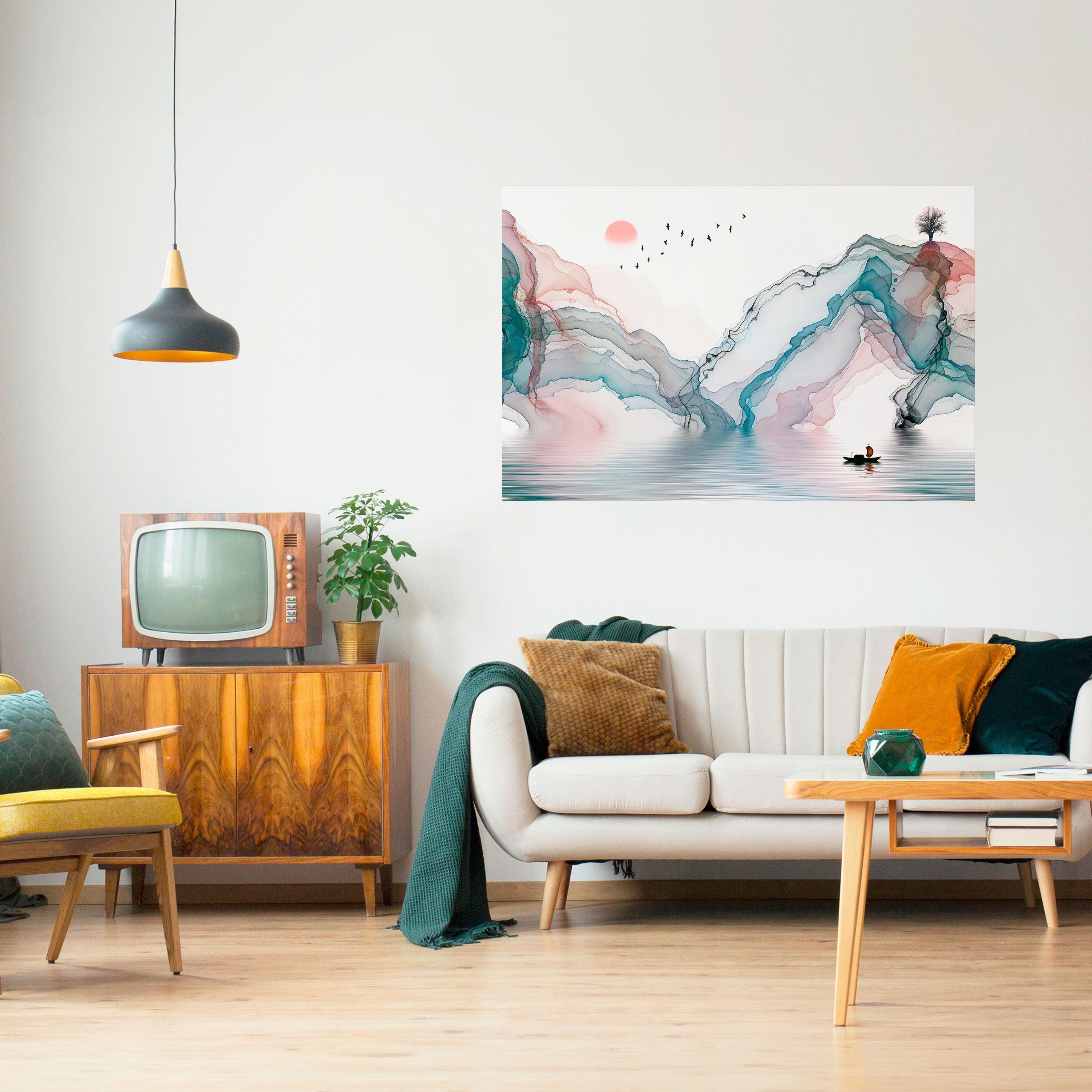 Affiche horizontale autocollante VELVET CROSSING