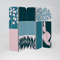 COMBINATION OF SHAPES 5-Panel Room Divider