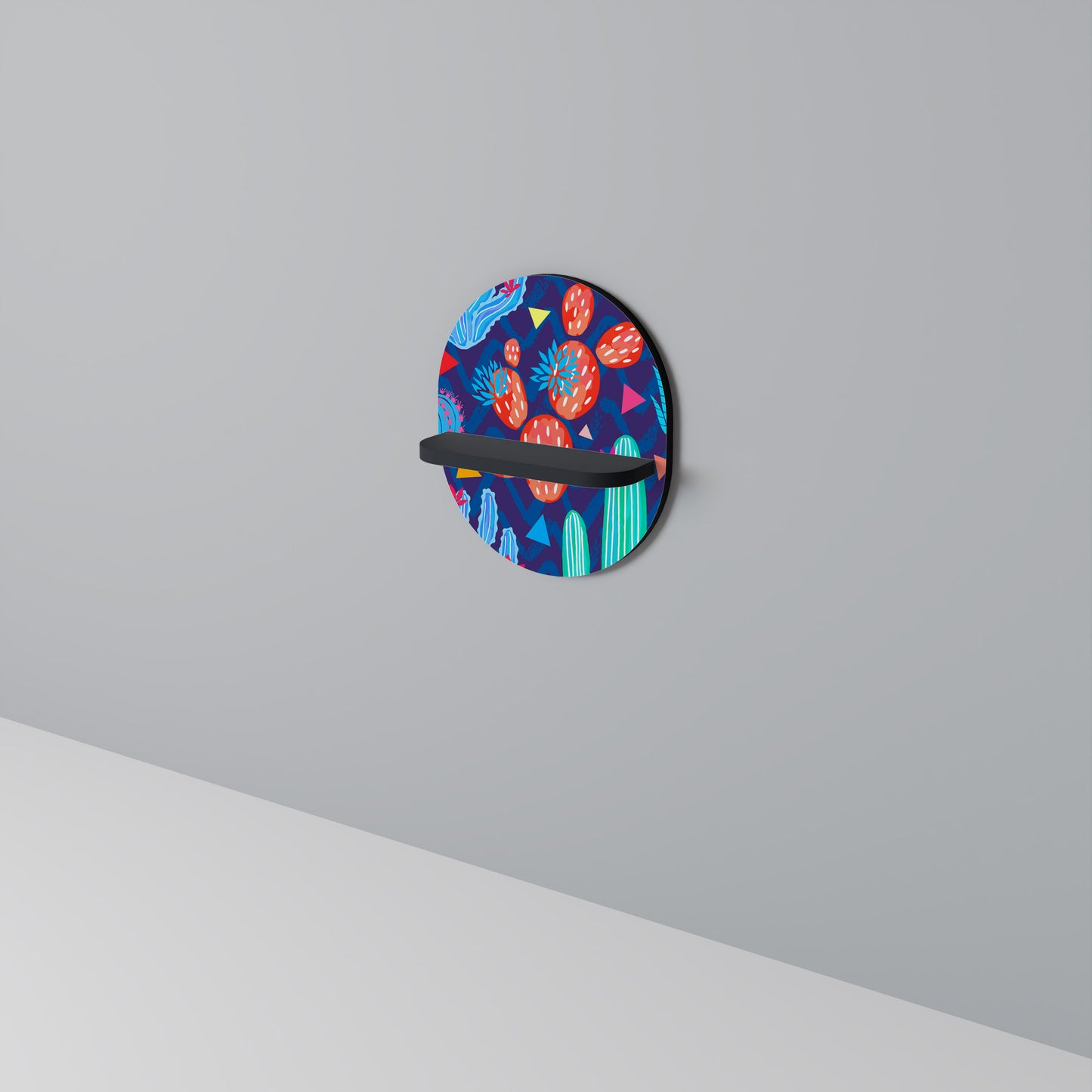 CACTUS VIBES Art Shelf