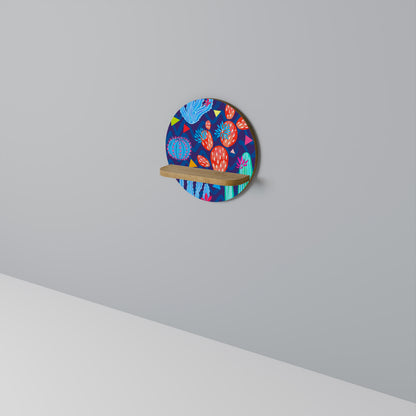 CACTUS VIBES Art Shelf
