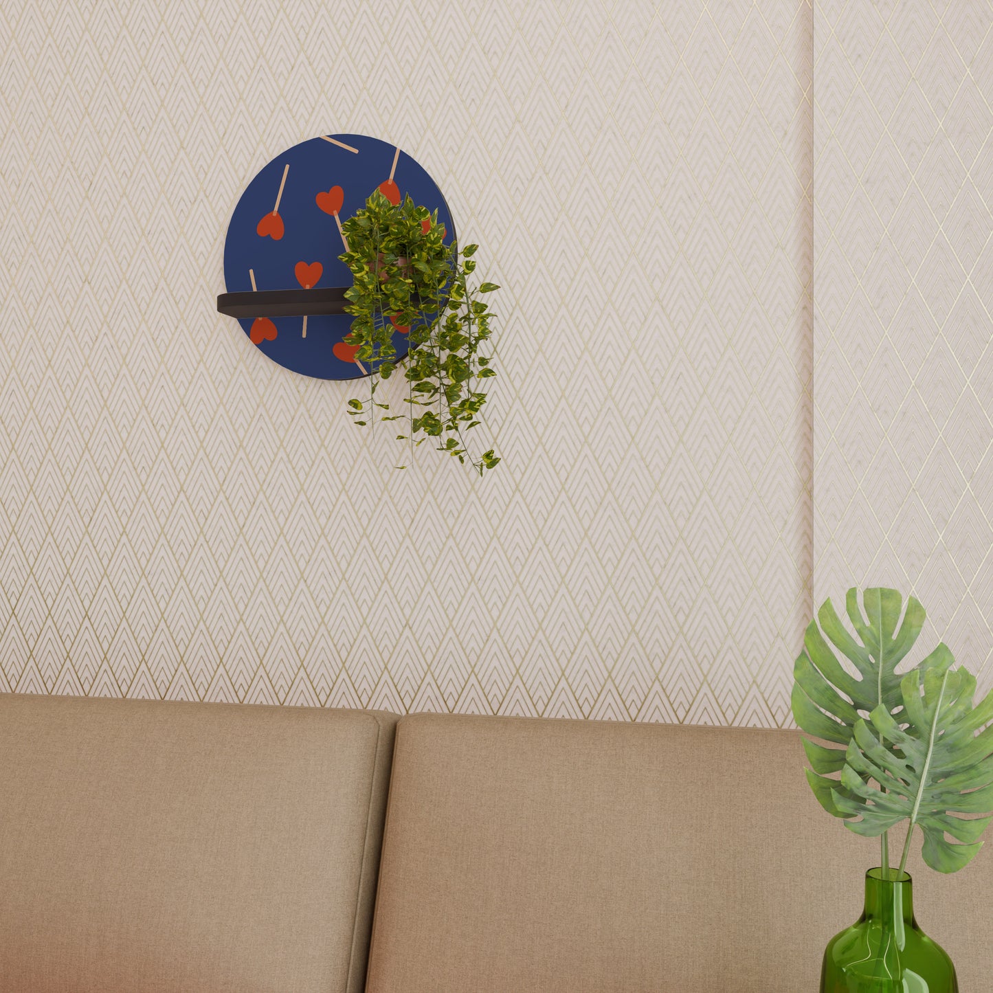 SWEET LOVE Art Shelf