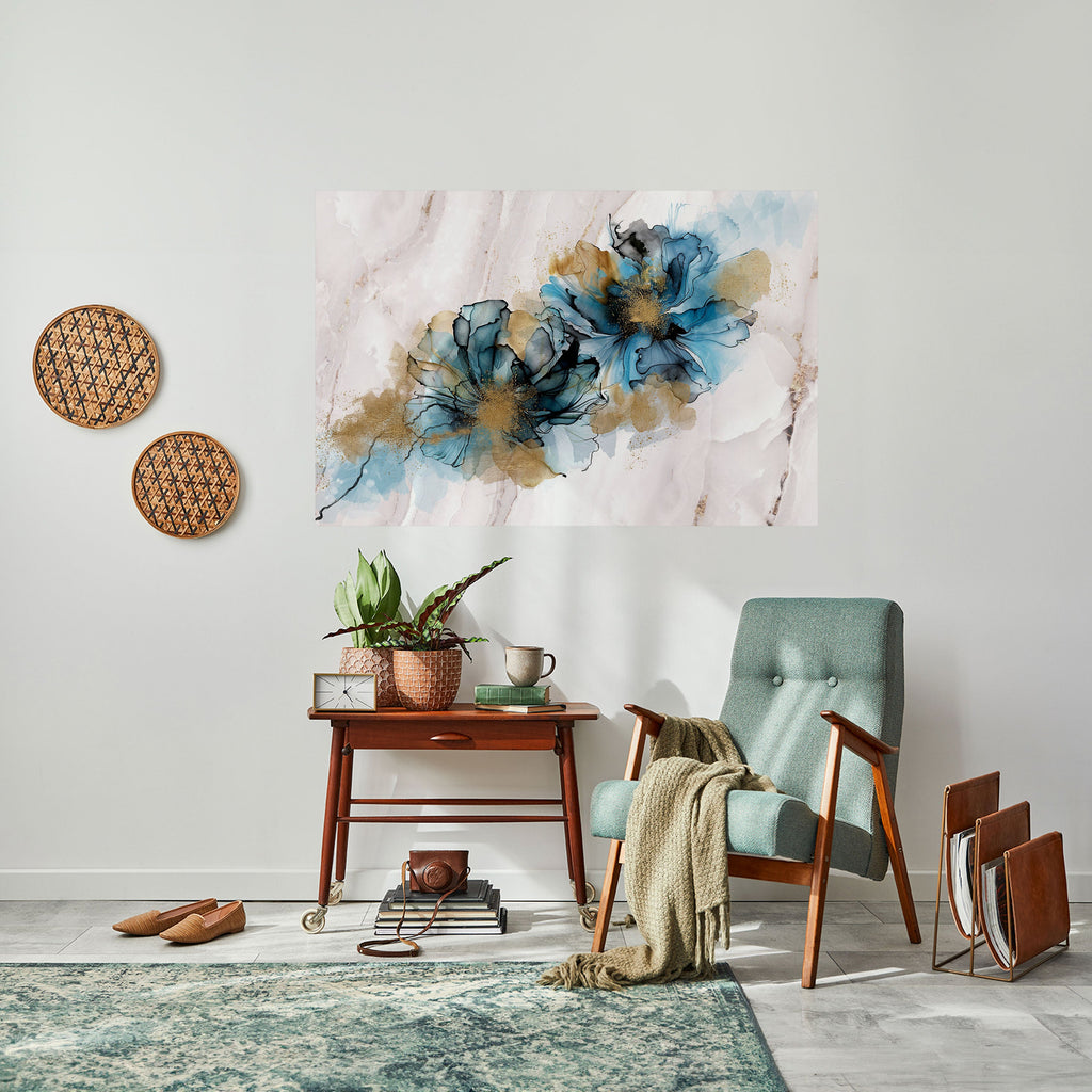 Affiche horizontale autocollante ÉLÉGANCE ÉCLABOUSSÉE