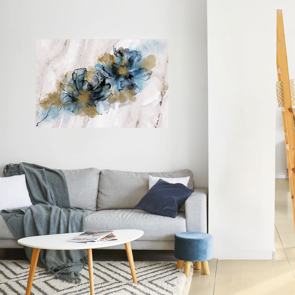 Affiche horizontale autocollante ÉLÉGANCE ÉCLABOUSSÉE