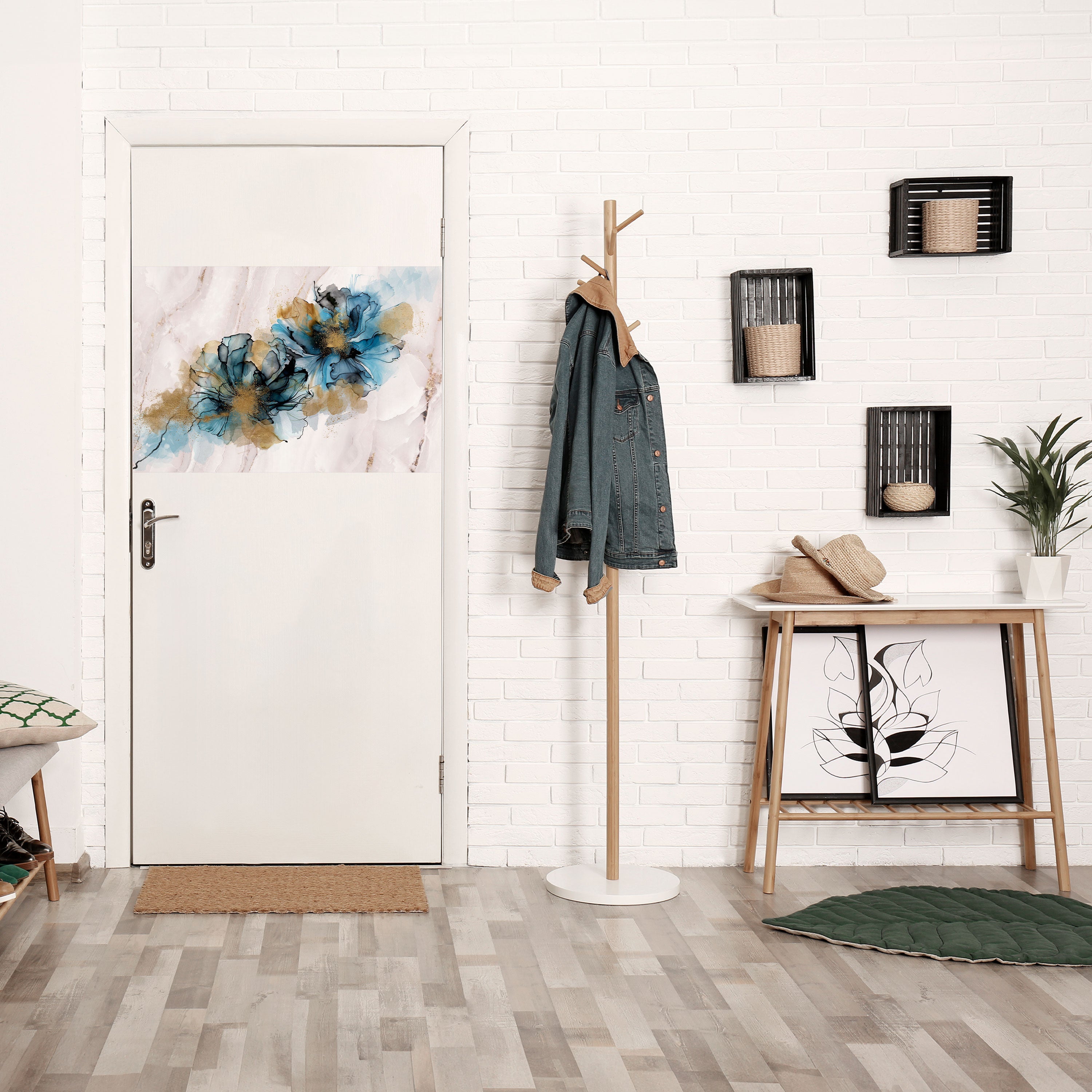 Affiche horizontale autocollante ÉLÉGANCE ÉCLABOUSSÉE