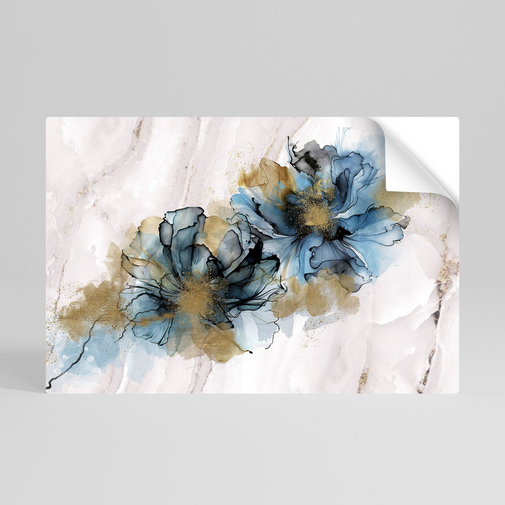 Affiche horizontale autocollante ÉLÉGANCE ÉCLABOUSSÉE