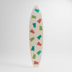 GUMMY BEARS Surfboard Decorative Panel