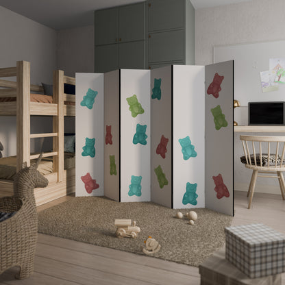 GUMMY BEARS 6-Panel Room Divider
