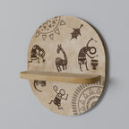 AFRICAN STYLE Art Shelf