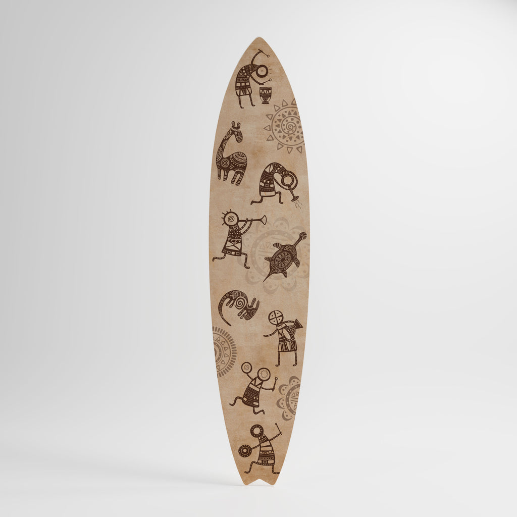 AFRICAN STYLE Surfboard Decorative Panel