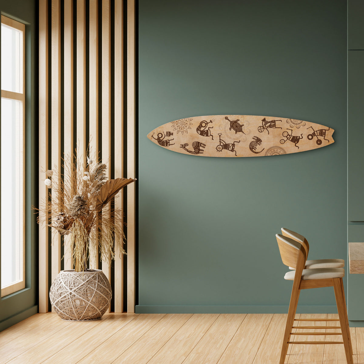 AFRICAN STYLE Surfboard Decorative Panel