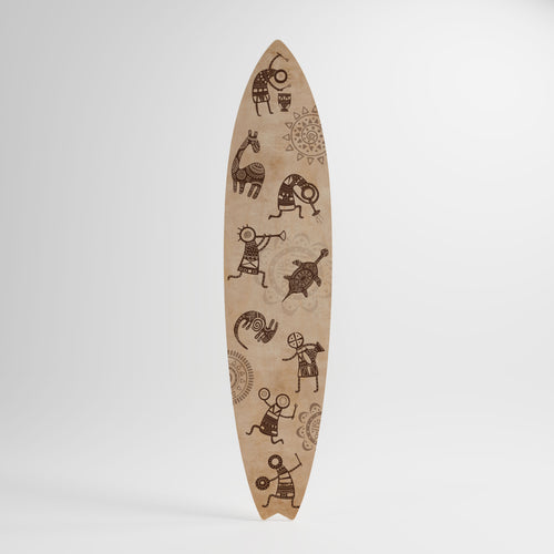 AFRICAN STYLE Surfboard Decorative Panel