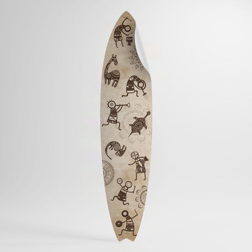 AFRICAN STYLE Peel and Stick Surfboard Sticker