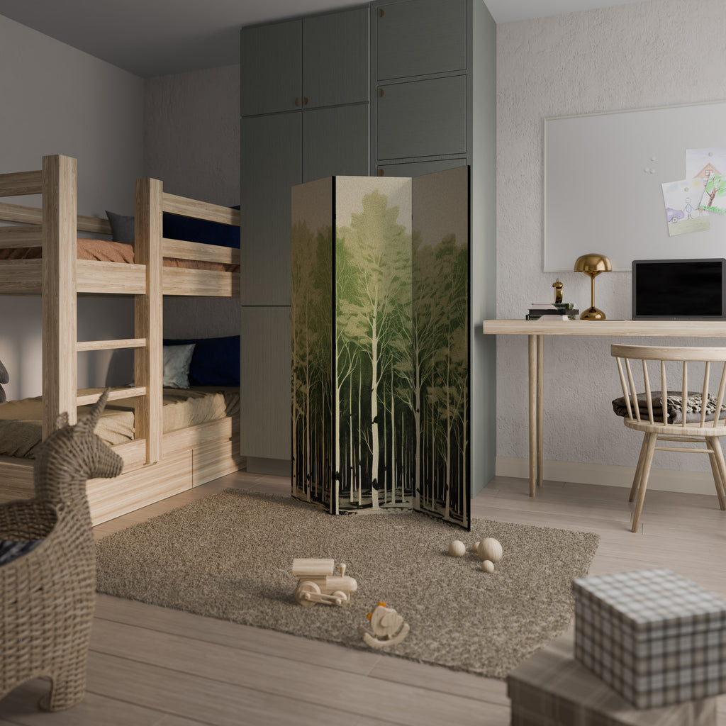 UNKNOWN NATURE 3-Panel Room Divider
