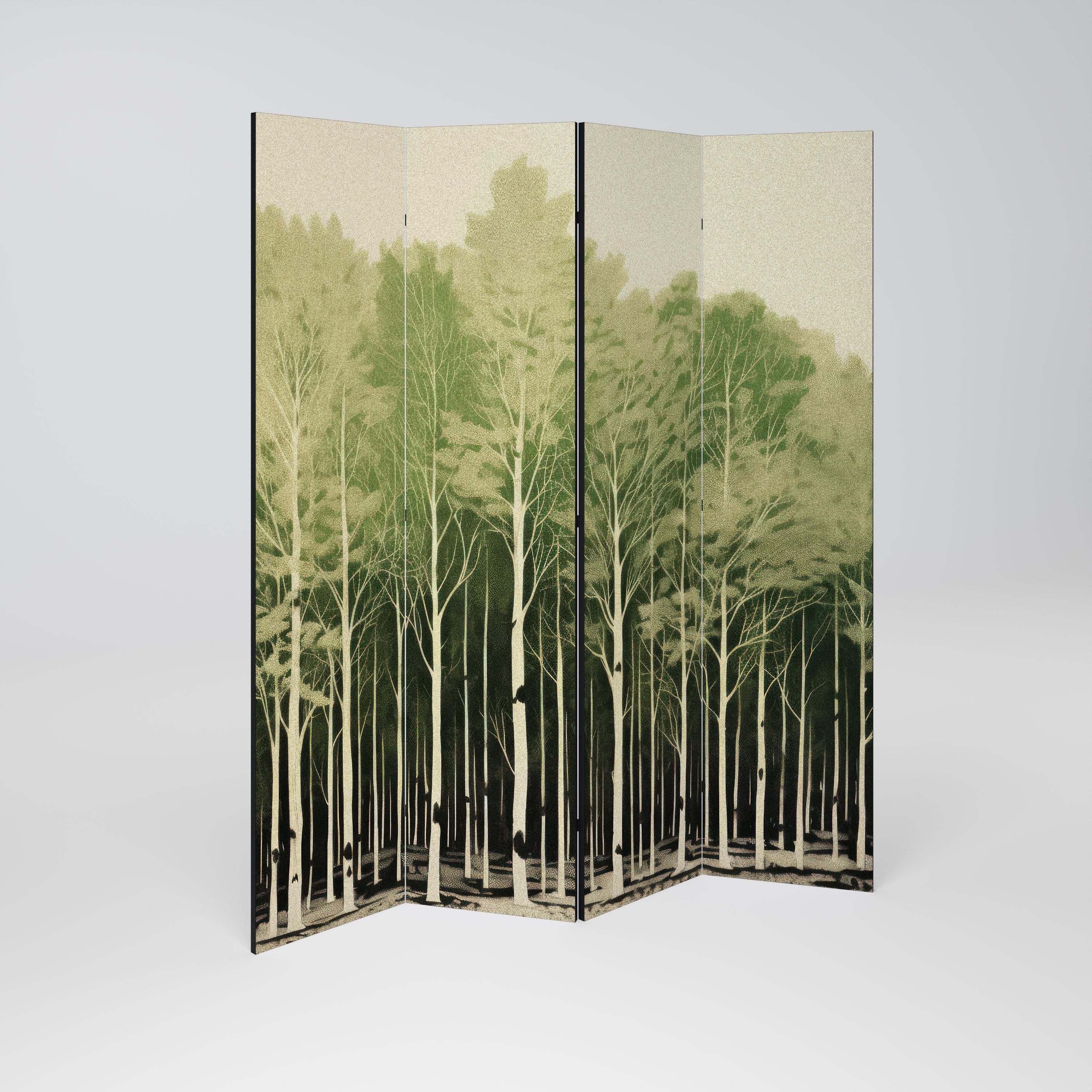 UNKNOWN NATURE 4-Panel Room Divider