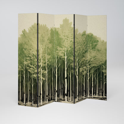 UNKNOWN NATURE 5-Panel Room Divider