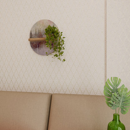 VEILED SUMMIT Art Shelf