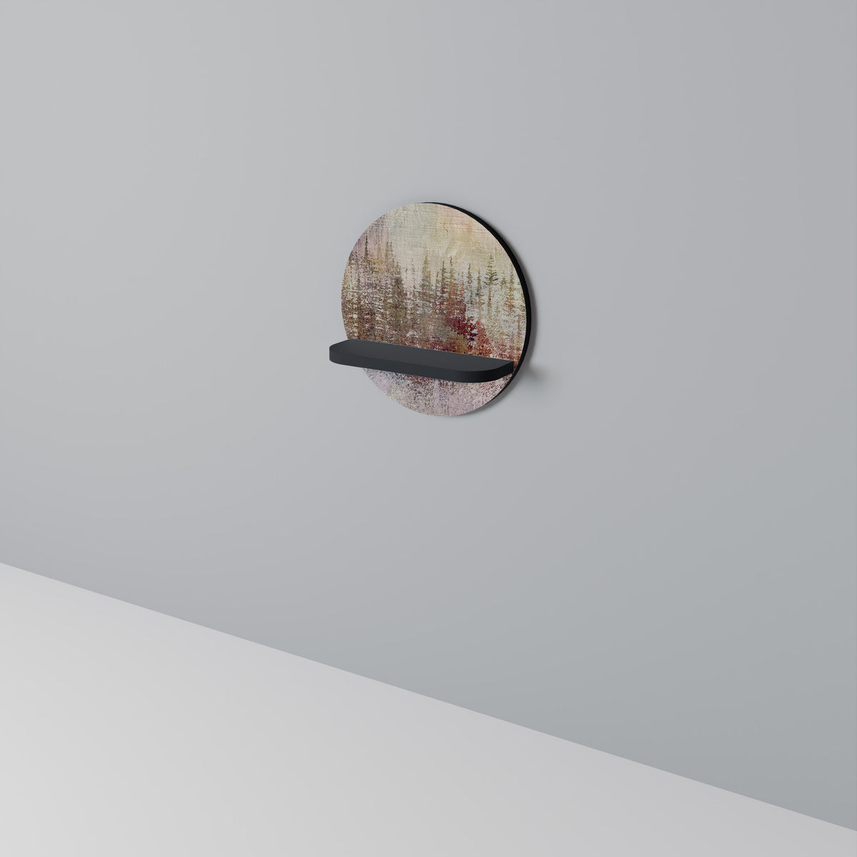 VEILED SUMMIT Art Shelf